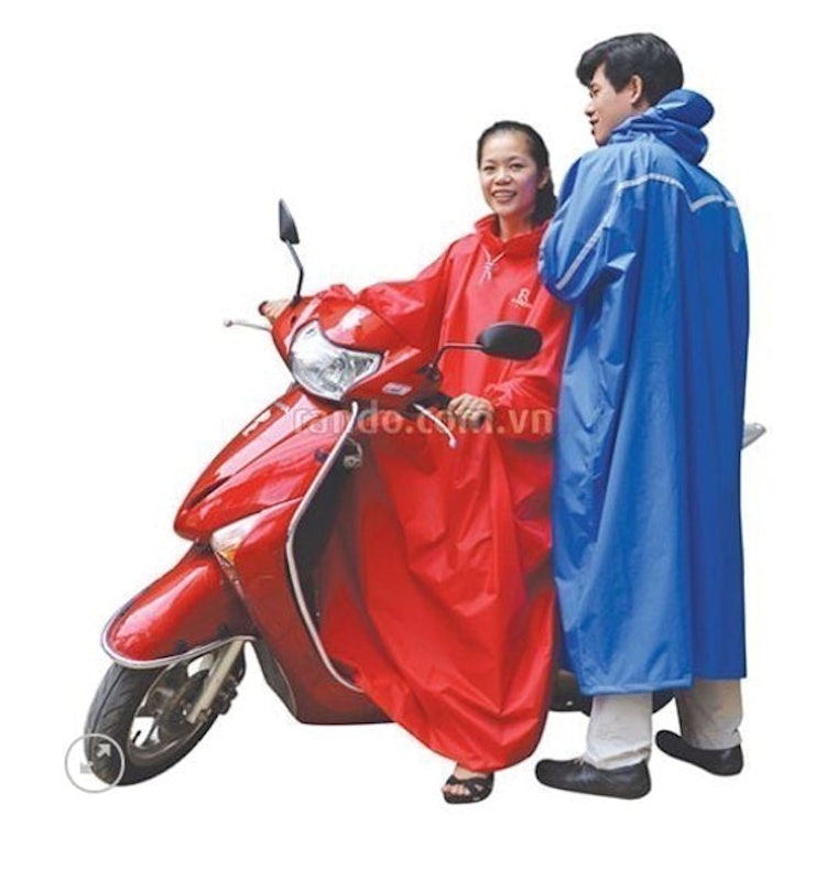 Áo Mưa Cánh Dơi Bisur Bảo Vệ Toàn Diện 1