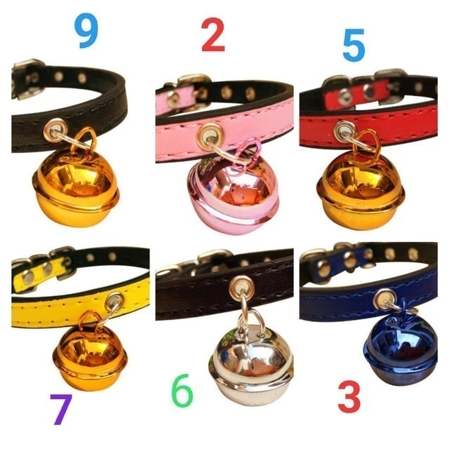Vòng Cổ Da Có Chuông To 2