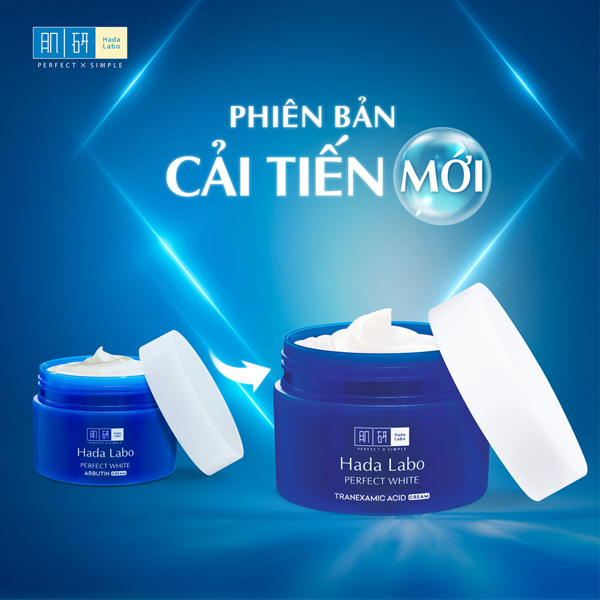Kem Dưỡng Trắng Da Hada Labo Perfect White  2