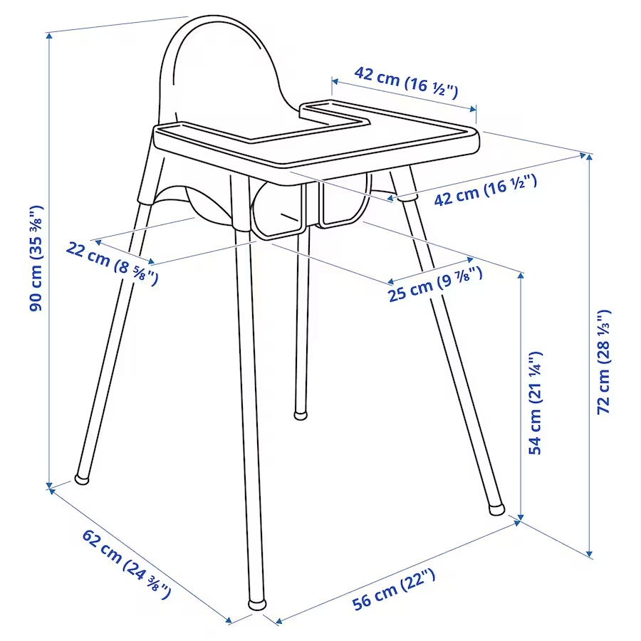 Ghế Ăn Dặm IKEA  Antilop 2