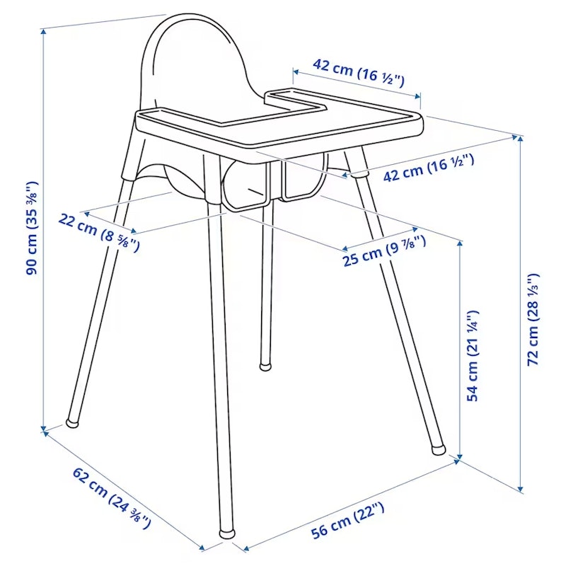 Ghế Ăn Dặm IKEA Antilop 2