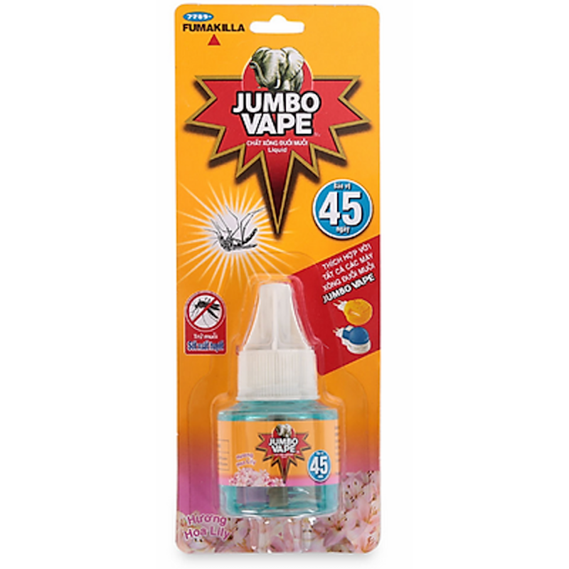Tinh Dầu Đuổi Muỗi Jumbo Vape 45 Ngày 1