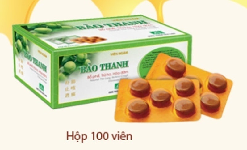 Viên Ngậm Truyền Thống Bảo Thanh (Hộp 100 viên) 1