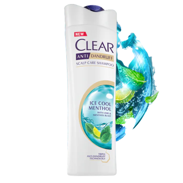 Dầu Gội Clear Sạch Gàu Mát Lạnh Bạc Hà 3x  1