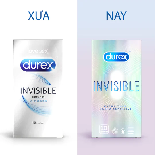 Bao Cao Su Durex Invisible Extra Thin Extra Sensitive 5
