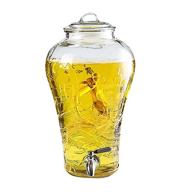 Bình Ngâm Rượu Thủy Tinh Họa Tiết Con Lạc Đà 1