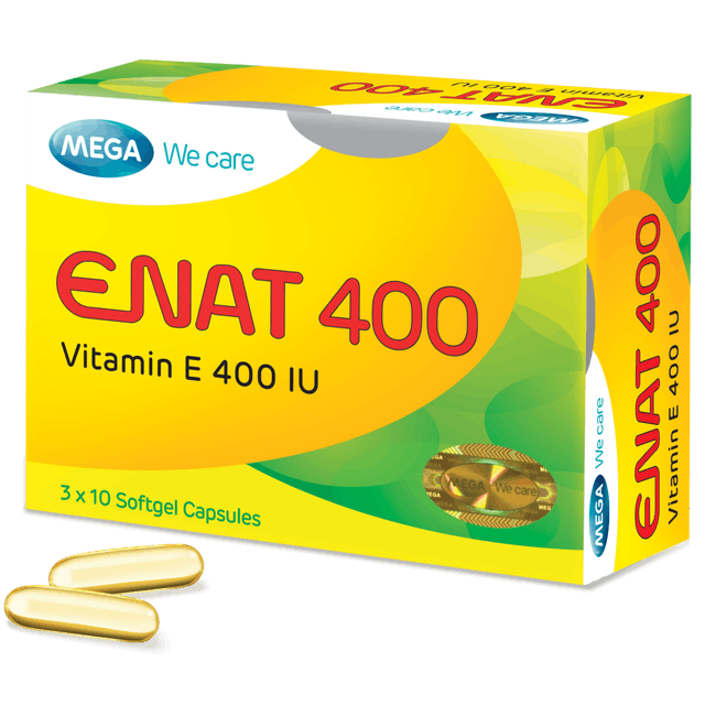 Viên Uống Vitamin E  ENAT 400 1
