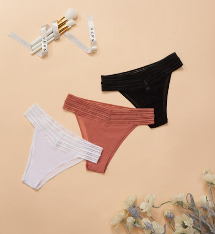 Quần Lót Vera Thong & V-strings Phối Ren 1