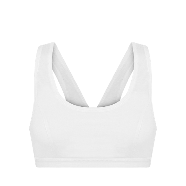 Áo Lót Học Sinh Cotton Tròng Cổ 2