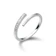 Bảo Ngọc Jewelry Nhẫn Bạc Nữ Đơn Giản 1