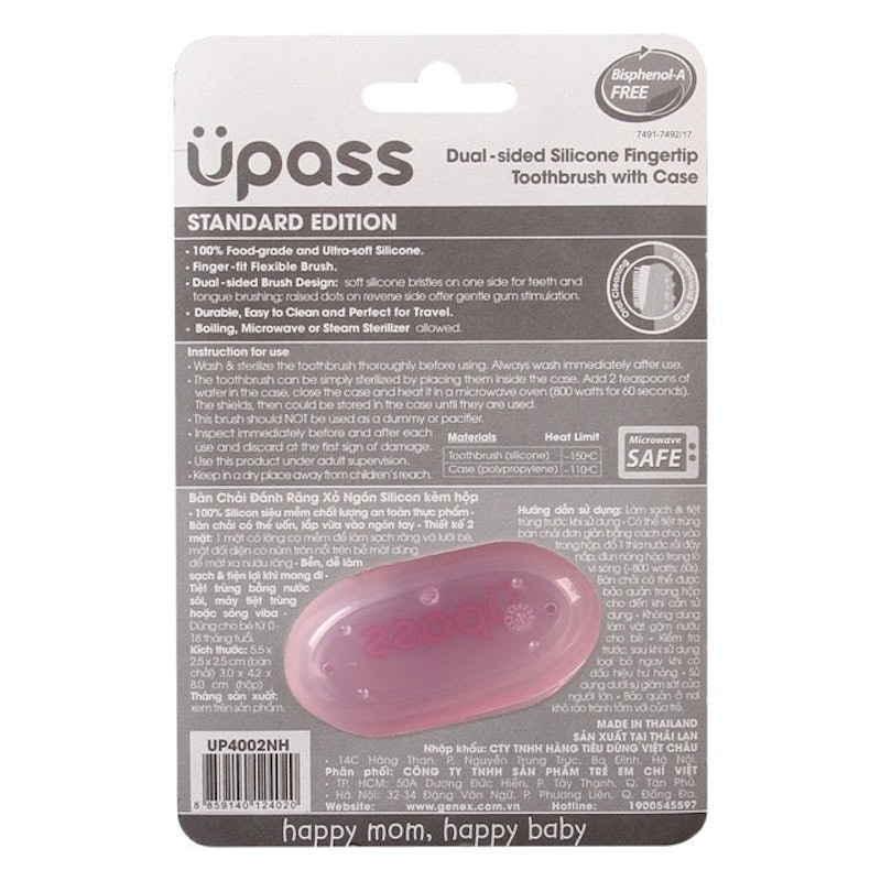 Gạc Rơ Lưỡi Silicone Upass 5