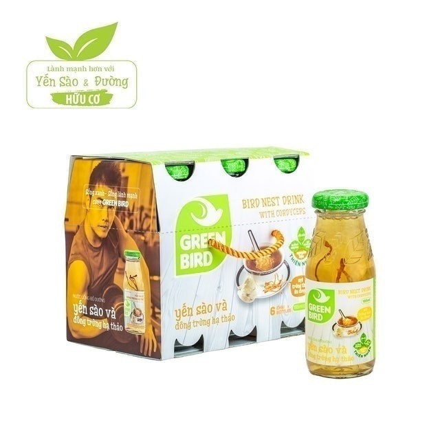 Nước Yến Đông Trùng Hạ Thảo Green Bird  2