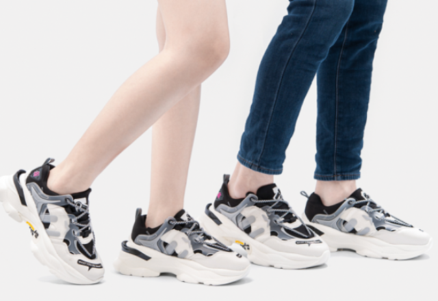 Giày Sneaker Đế Cao  1