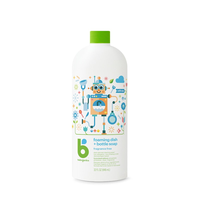 Nước Rửa Bình Sữa Bát Đĩa Babyganics 1