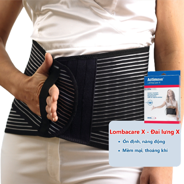 Đai Lưng Chấn Thương Cao Cấp Actimove Lombacare X 2