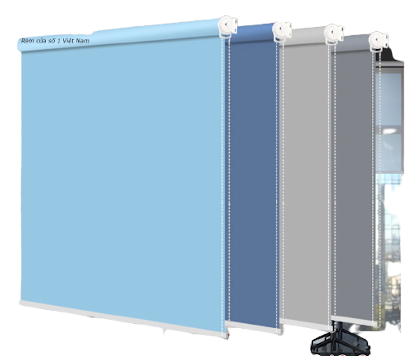Rèm Cuốn Chống Nắng Vplus 1