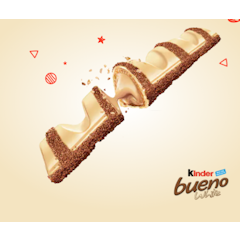 Bánh Socola Trắng Kinder Bueno White