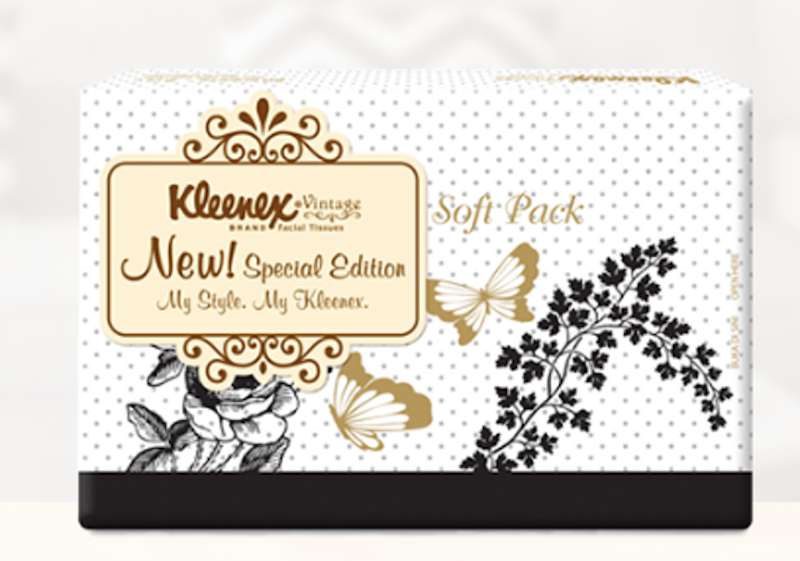 Khăn Giấy Bỏ Túi Vintage Facial Tissue 1