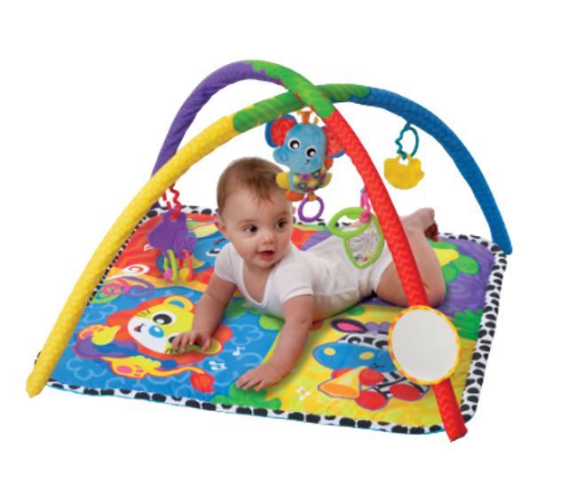 Thảm Nằm Chơi Nhạc Rừng Playgro 1