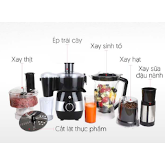 Máy Ép Chậm Xay Đa Năng 7 Trong 1 Mishio