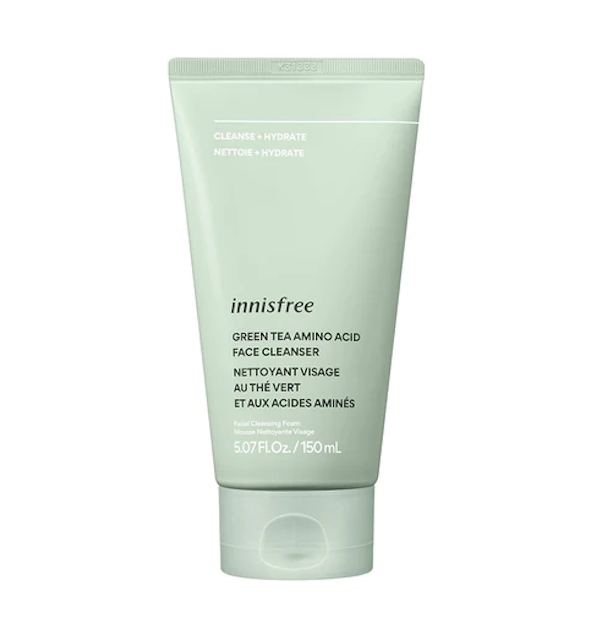 Sữa Rửa Mặt Trà Xanh Green Tea Hydrating Amino Acid Cleansing Foam  1