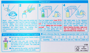 Sữa Thanh Meiji Infant Formula EZcube 0 - 1 5