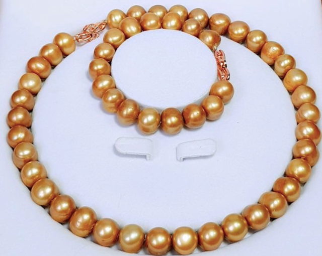 Dây Chuyền Ngọc Trai Nước Ngọt Thiên Nhiên Lena Pearl 1