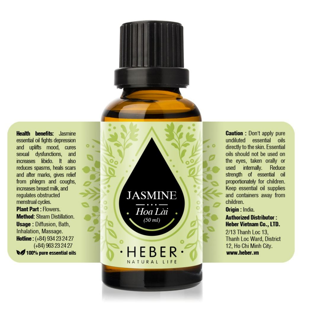 Tinh Dầu Hoa Nhài Jasmine Essential Oil 1