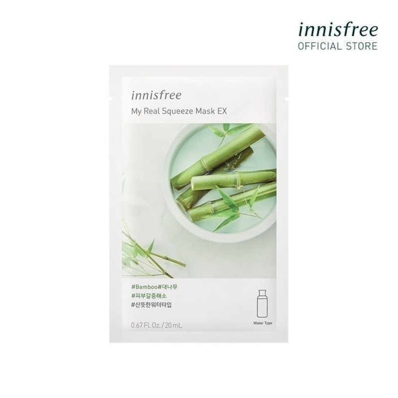 Mặt Nạ Giấy Nước Ép Thiên Nhiên My innisfree Real Squeeze Mask 1
