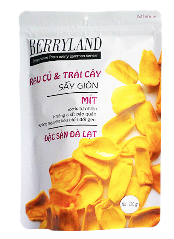 Mít Sấy Giòn Berryland 1