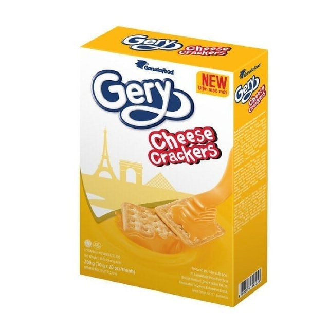 Bánh Quy Phô Mai Gery Cheese Crackers 1
