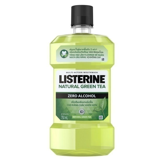 Listerine Natural Green Tea Zero Alcohol 1