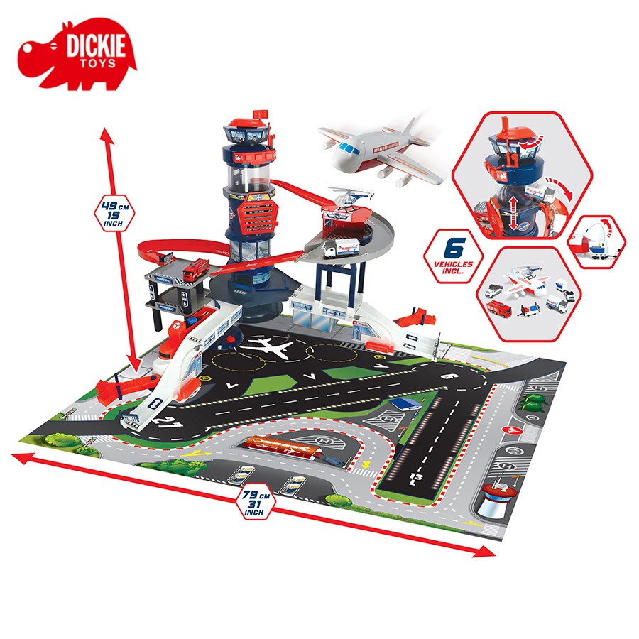 Mô Hình Sân Bay Dickie Toy 1