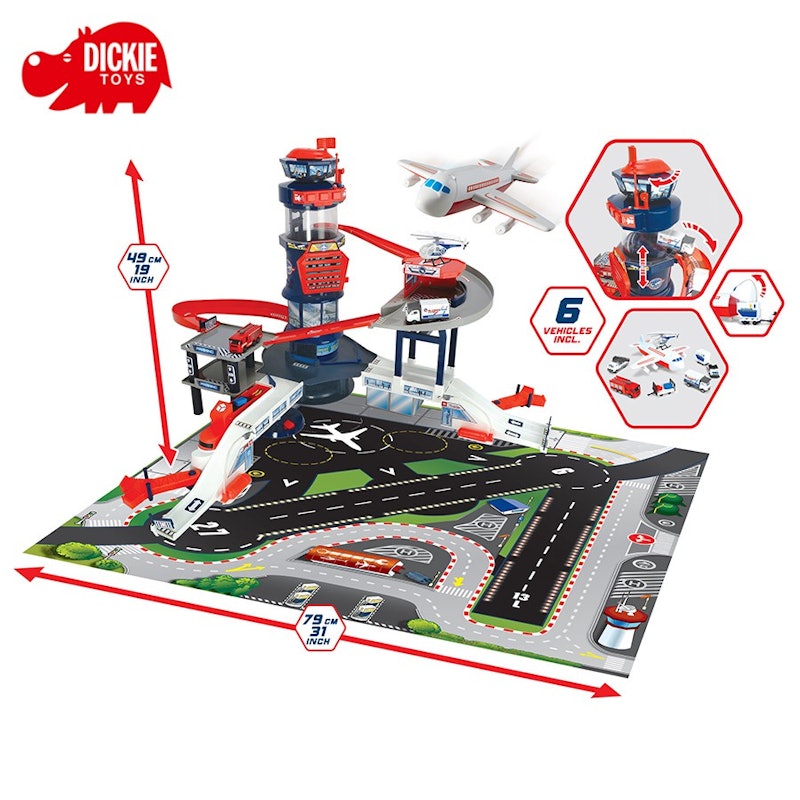 Mô Hình Sân Bay Dickie Toy 1