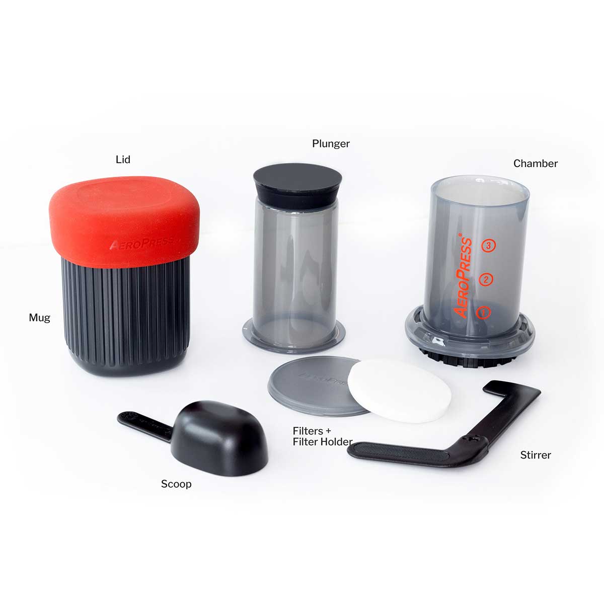 Máy Pha Cà Phê Cầm Tay AeroPress Go 3