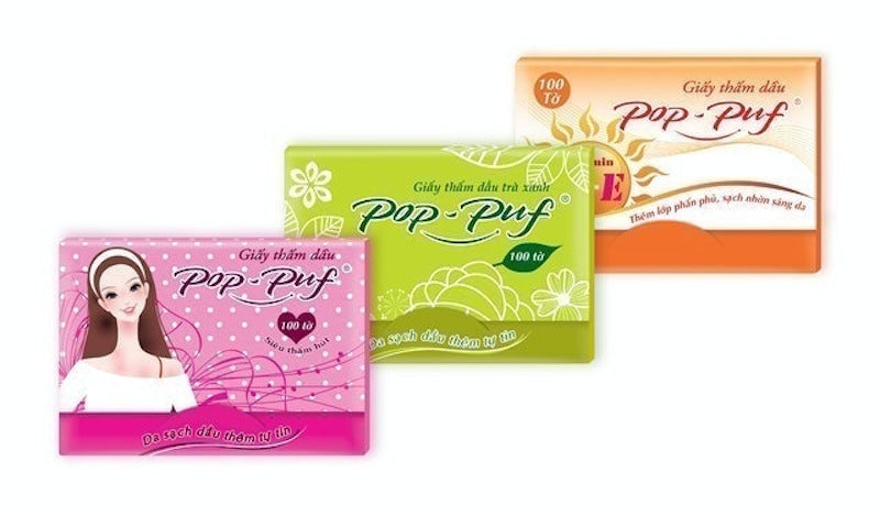 Giấy Thấm Dầu Pop-Puf 1
