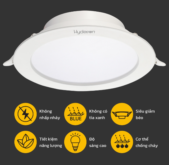 Đèn LED Âm Trần 2
