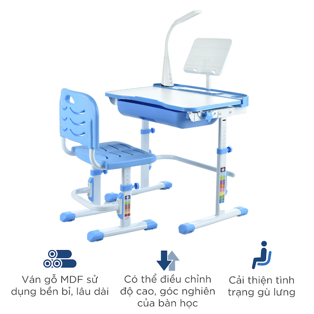 [2024] Top 10 Bàn Học Chống Gù tốt nhất (Lumili, Chilux, Kachi) 4