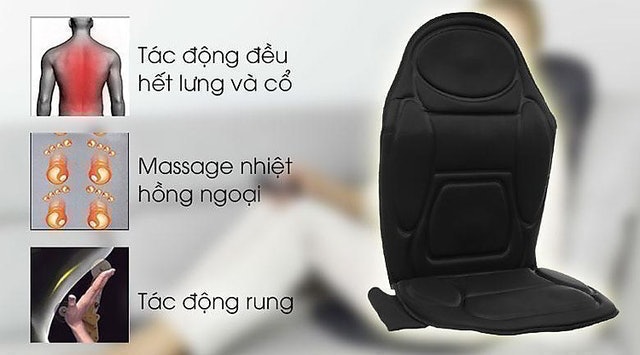 Đệm Massage Trên Ô Tô Lanaform LA110304 2