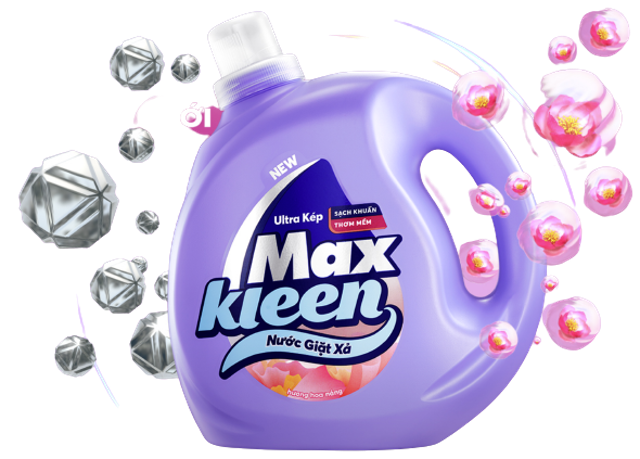 Nước Giặt Xả MaxKleen Hương Cam Xả 1