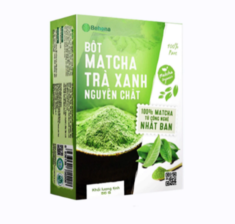 Bột Trà Xanh Behena 1
