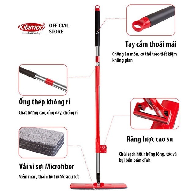 Cây Lau Nhà Tự Vắt Thông Minh 2