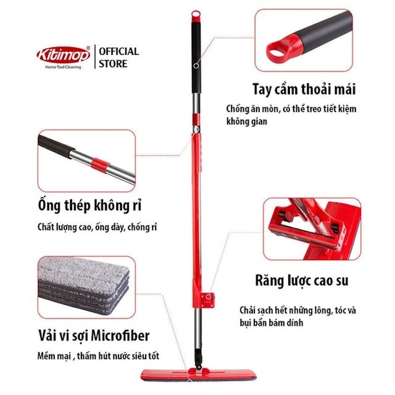 Cây Lau Nhà Tự Vắt Thông Minh 2
