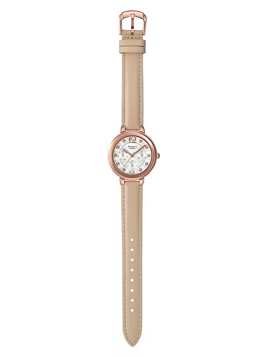 Đồng Hồ Nữ Dây Da Casio 2