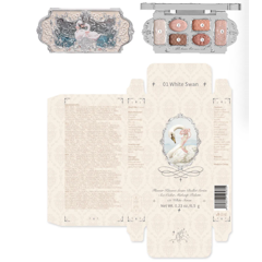Flower Knows Swan Ballet Six-Color Makeup Palette