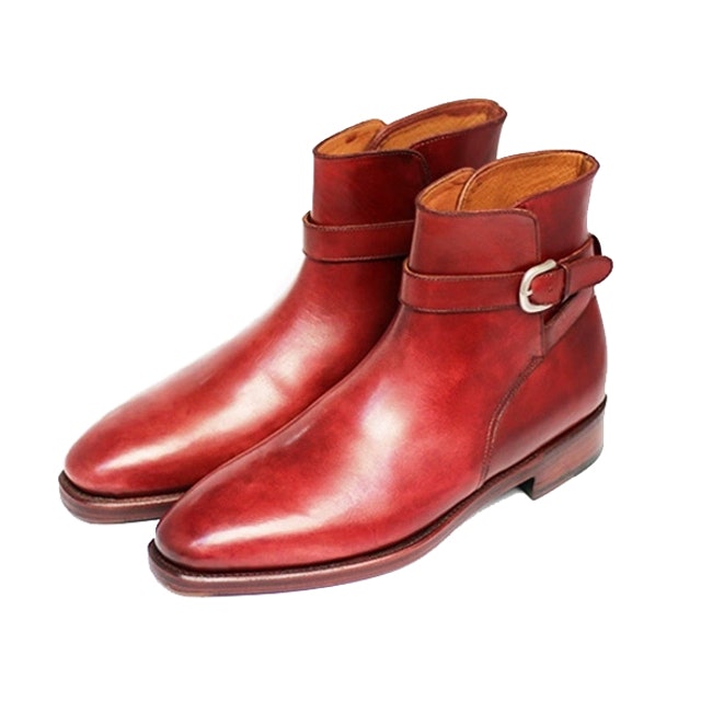 Giày Boots Da Bê NAMIDORI Jodhpur Boots 1