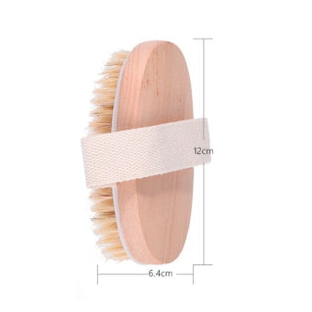 Bàn Chải Tắm Lông Heo  2