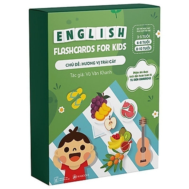 Flashcard Tiếng Anh Hương Vị Trái Cây 1