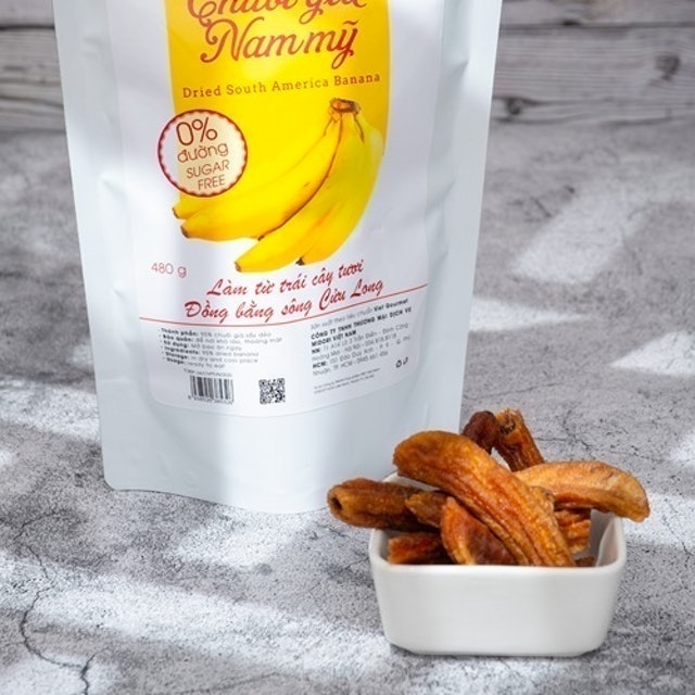 Chuối Sấy Dẻo Không Đường VietGourmet 4