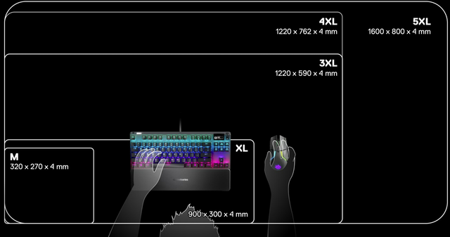 Lót Chuột Gaming QcK Prism Cloth Medium 2